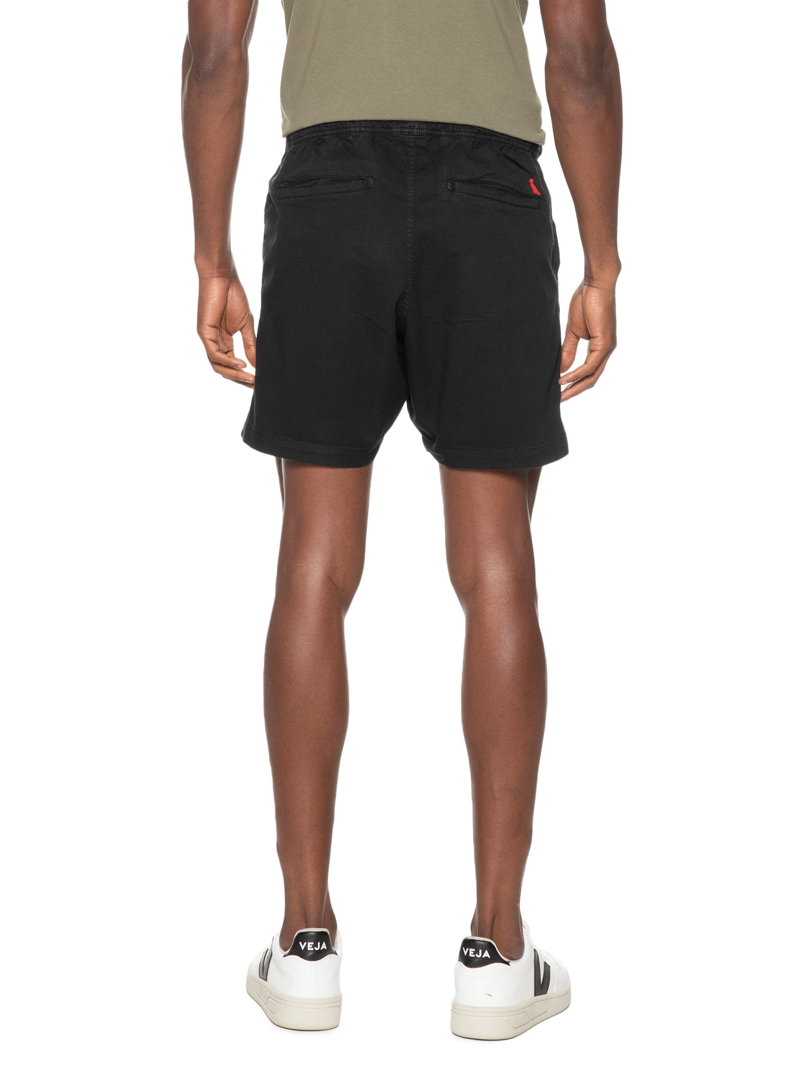 Short Masculino Elástico Red Bird Preto Reserva