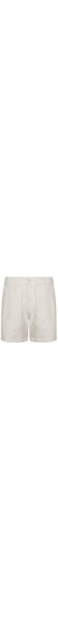 Short Masculino em Blend Linho – Bege