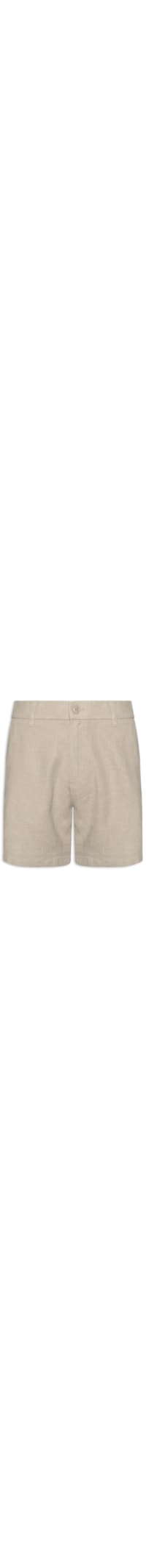 Short Masculino em Blend Linho – Marrom