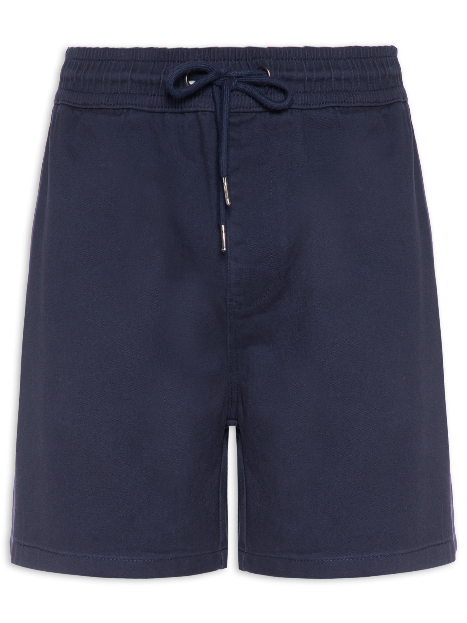 Short Masculino em Sarja – Azul Basiq Men