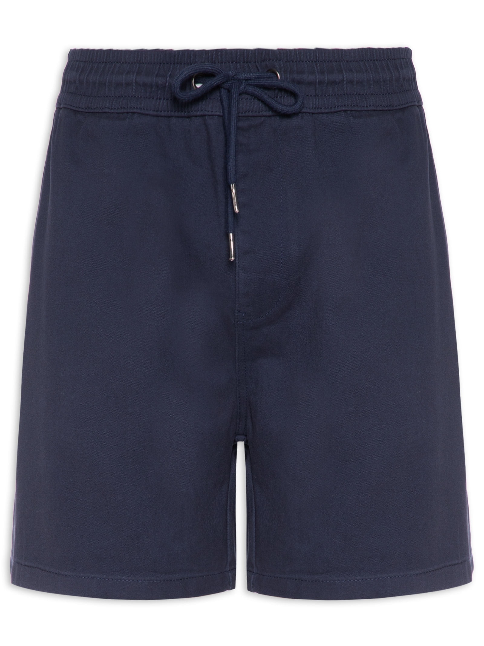 Short Masculino em Sarja – Azul Basiq Men
