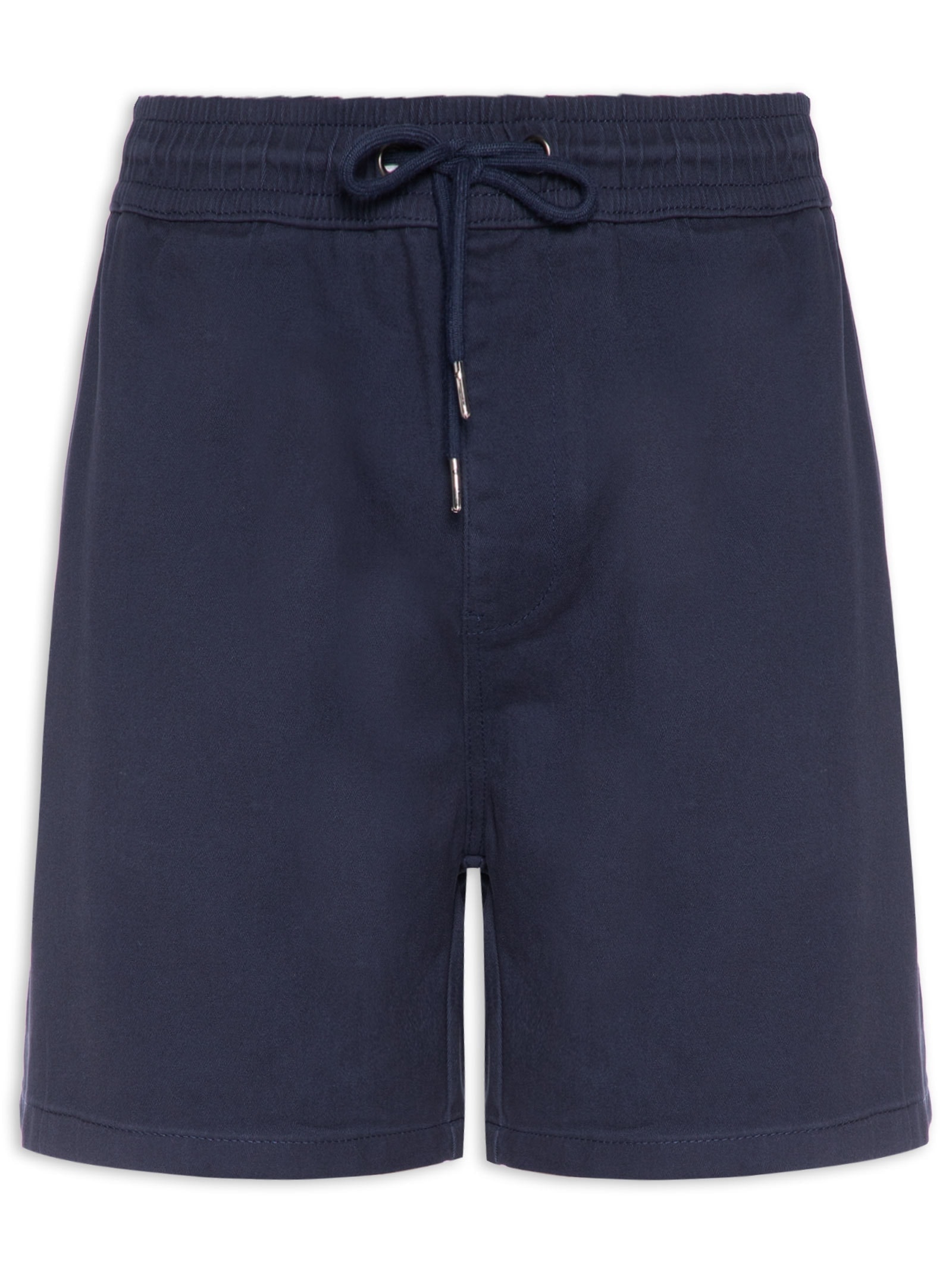 Short Masculino em Sarja – Azul Basiq Men