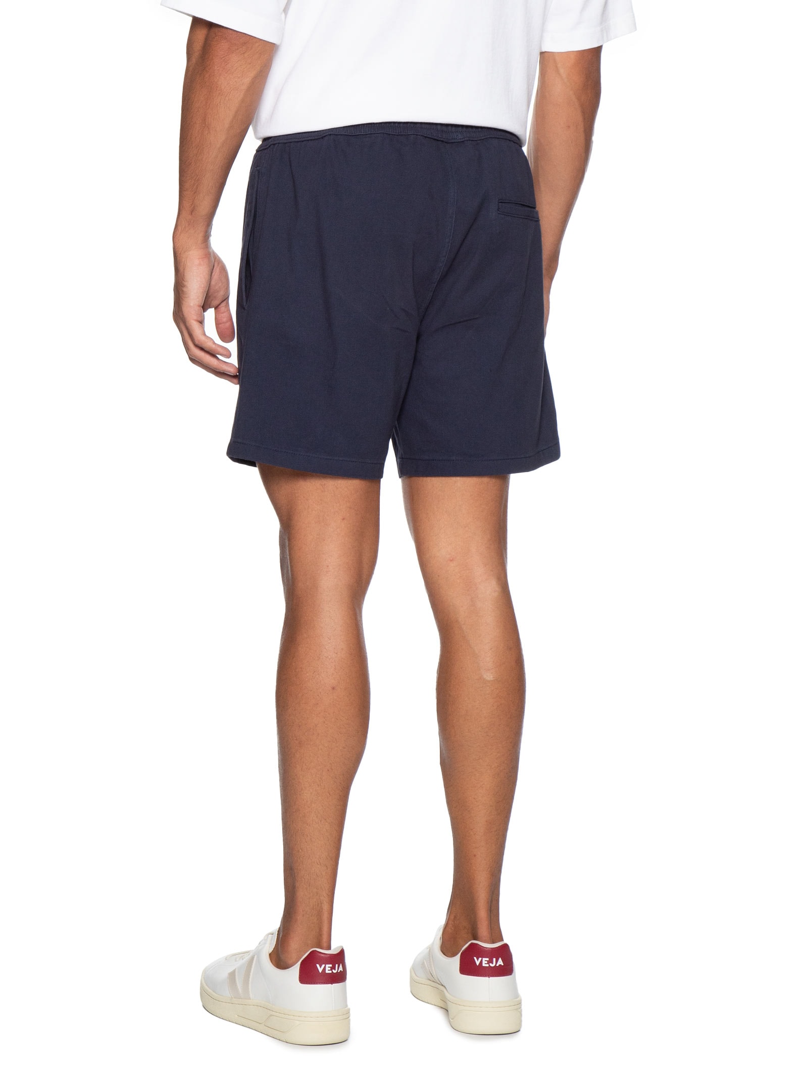 Short Masculino em Sarja – Azul Basiq Men