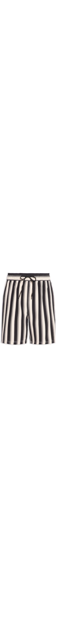 Short Masculino Estampado Beachwear - Preto