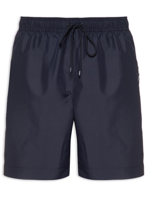 Short Masculino Flag Long Drawstring – Azul