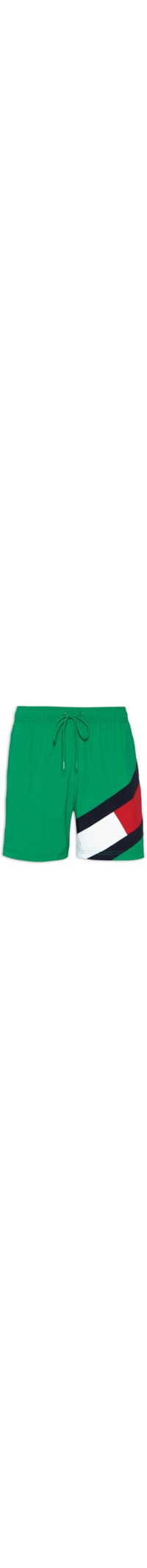 Short Masculino Flag Medium Drawstring - Verde