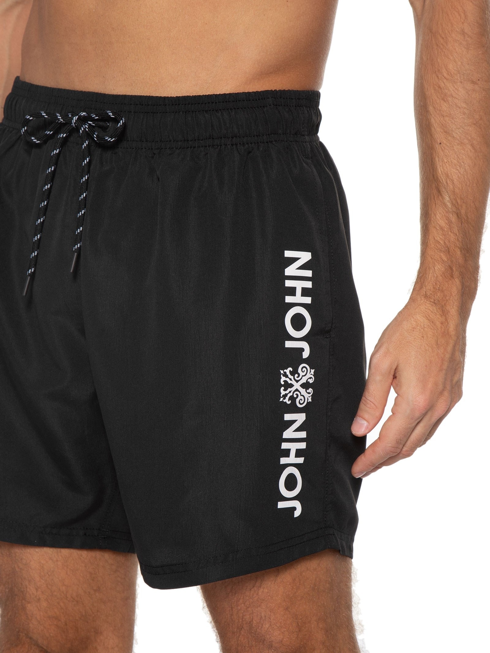 Short Masculino Glam Rock Preto John John