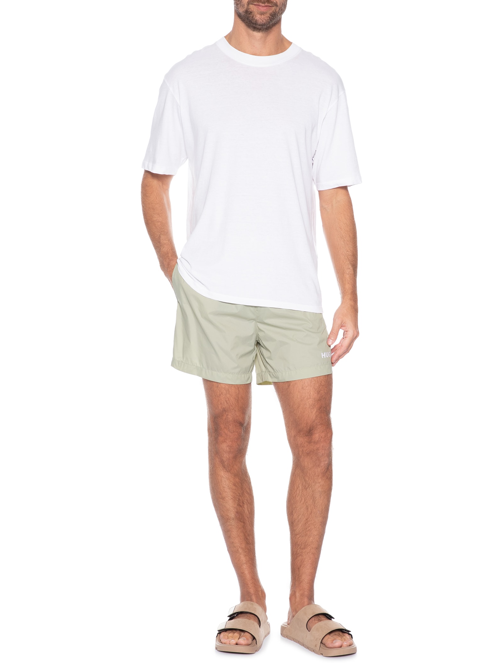 Short Masculino Haiti Bege Hugo
