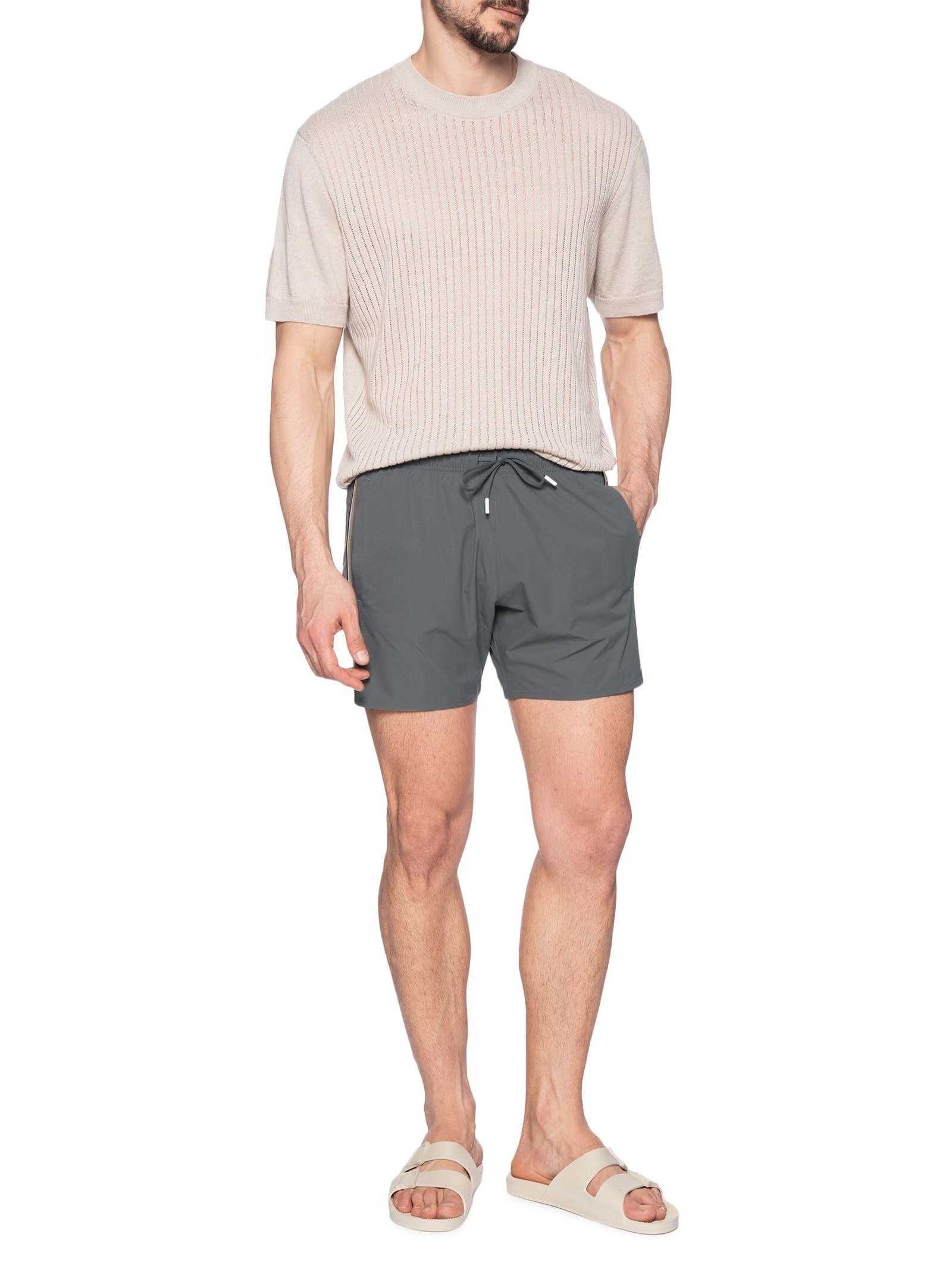 Short Masculino Iconic Cinza Boss