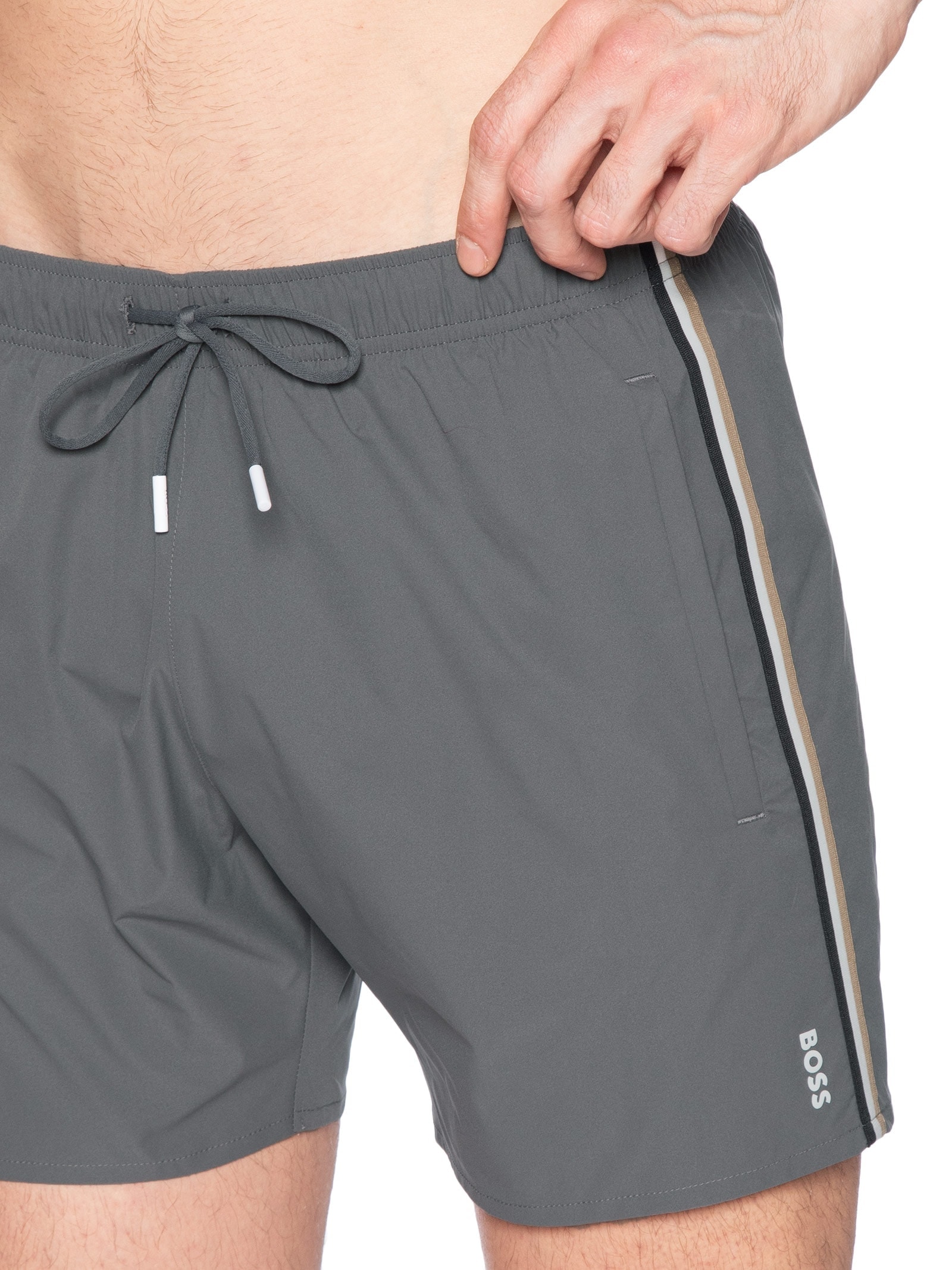 Short Masculino Iconic Cinza Boss