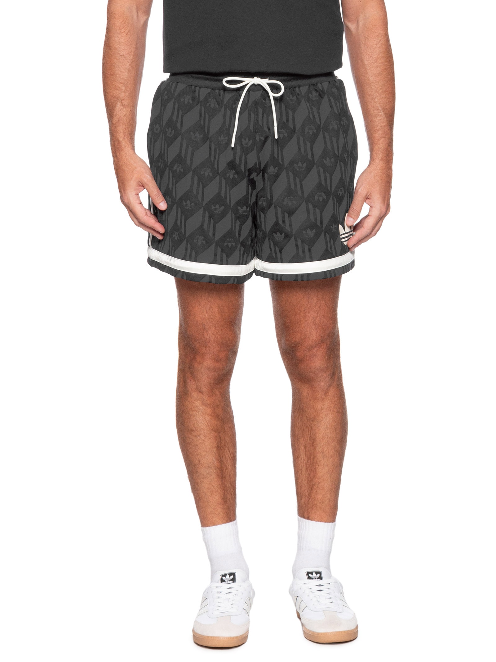 Adidas Originals - Short Masculino Jacquared - Preto