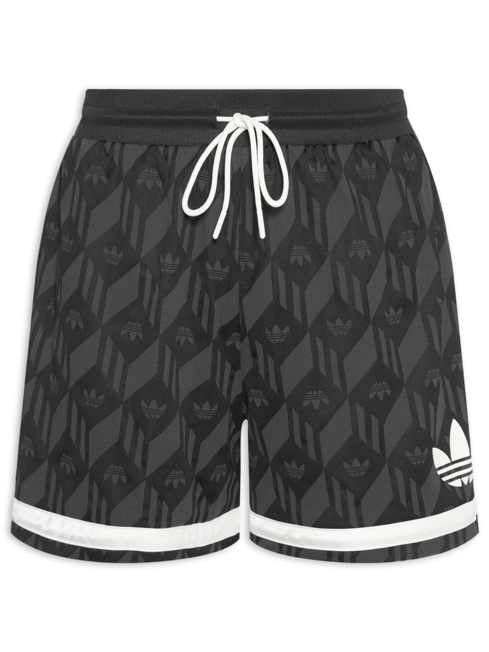 Adidas Originals - Short Masculino Jacquared - Preto