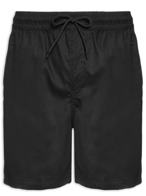 Short Masculino Jogger Relaxed Fit – Preto