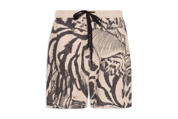 Short Masculino Linen Pj Concha Noturna - Bege