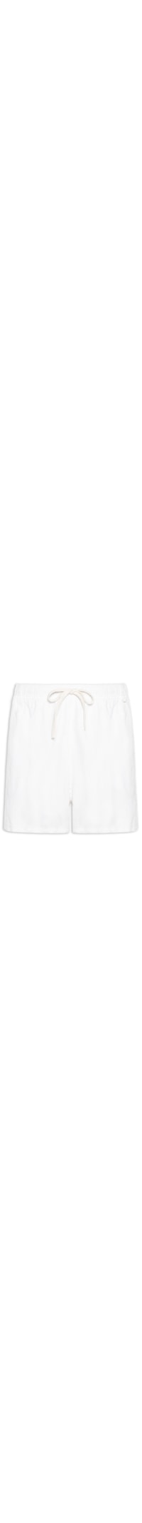 Short Masculino Linho - Branco