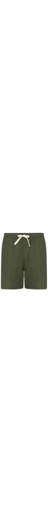 Short Masculino Linho Pier - Verde