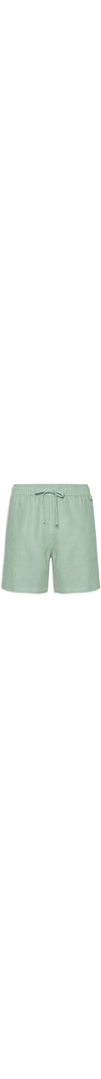 Short Masculino Linho - Verde