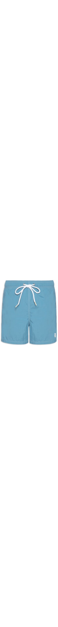 Short Masculino Liso De Praia - Azul