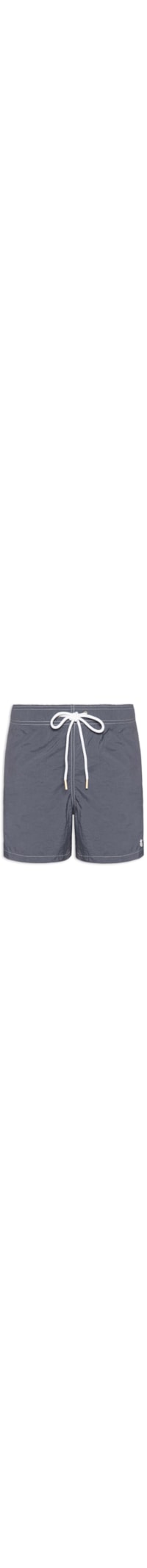 Short Masculino Liso De Praia - Azul