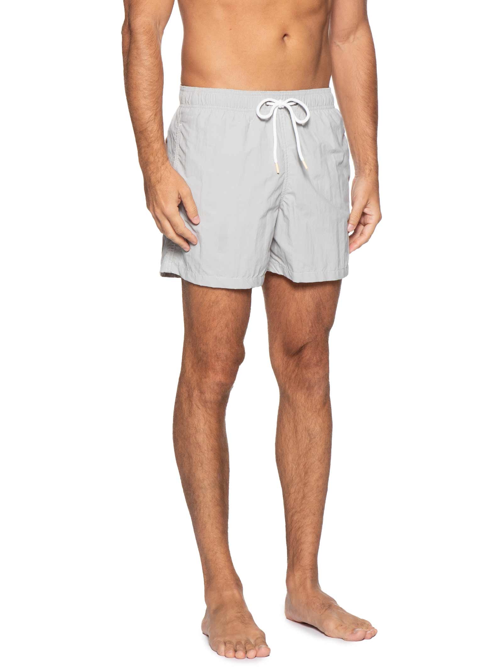 Short Masculino Liso De Praia Cinza Pineapple