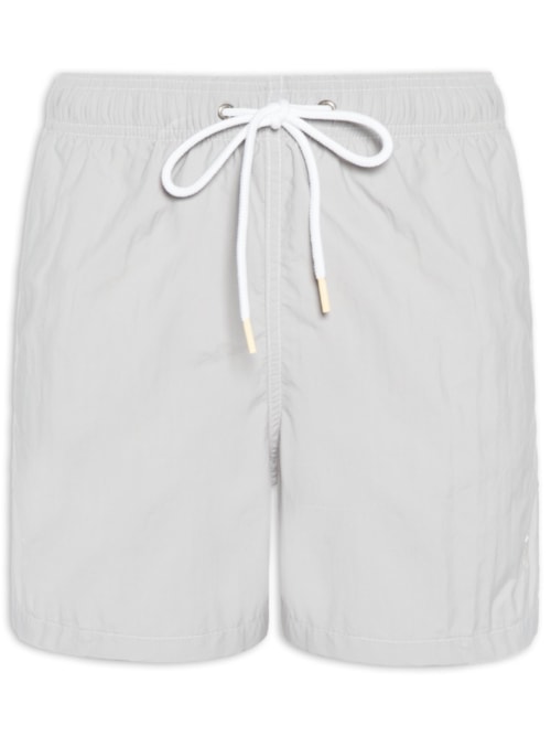 Short Masculino Liso De Praia – Cinza