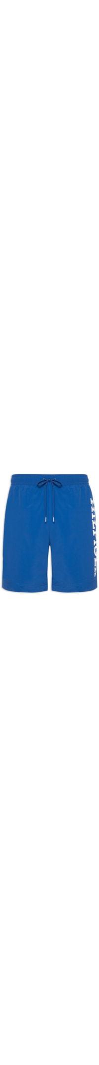 Short Masculino Long Drawstring - Azul