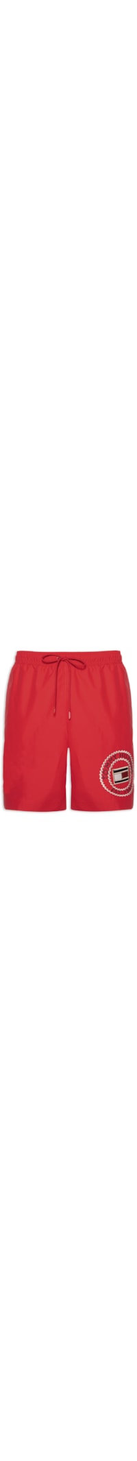 Short Masculino Long Drawstring - Vermelho