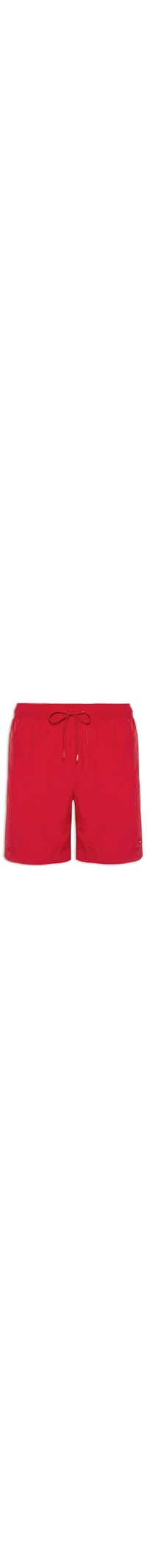 Short Masculino Long Drewstring - Vermelho