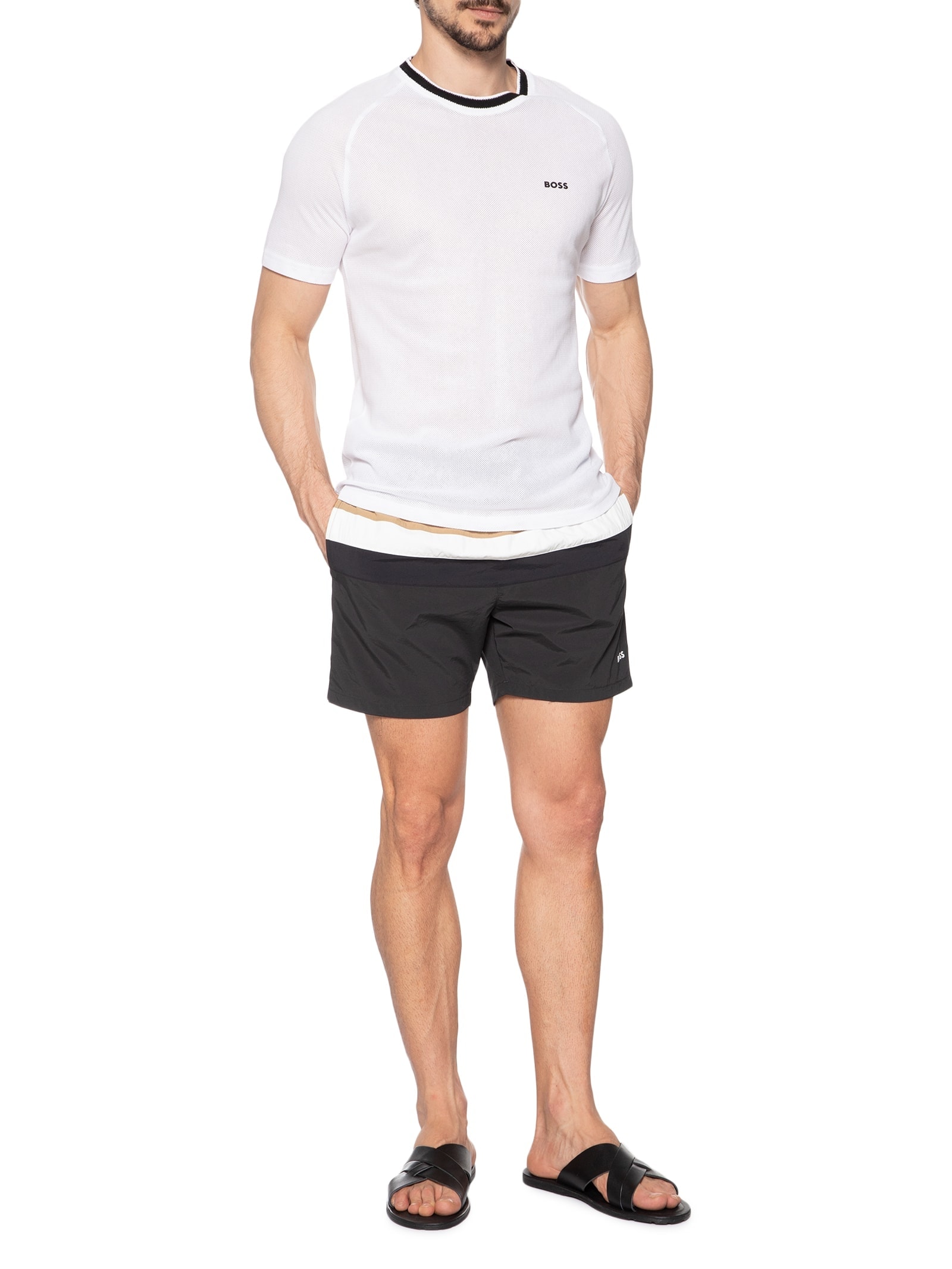 Short Masculino Louis Cinza Boss