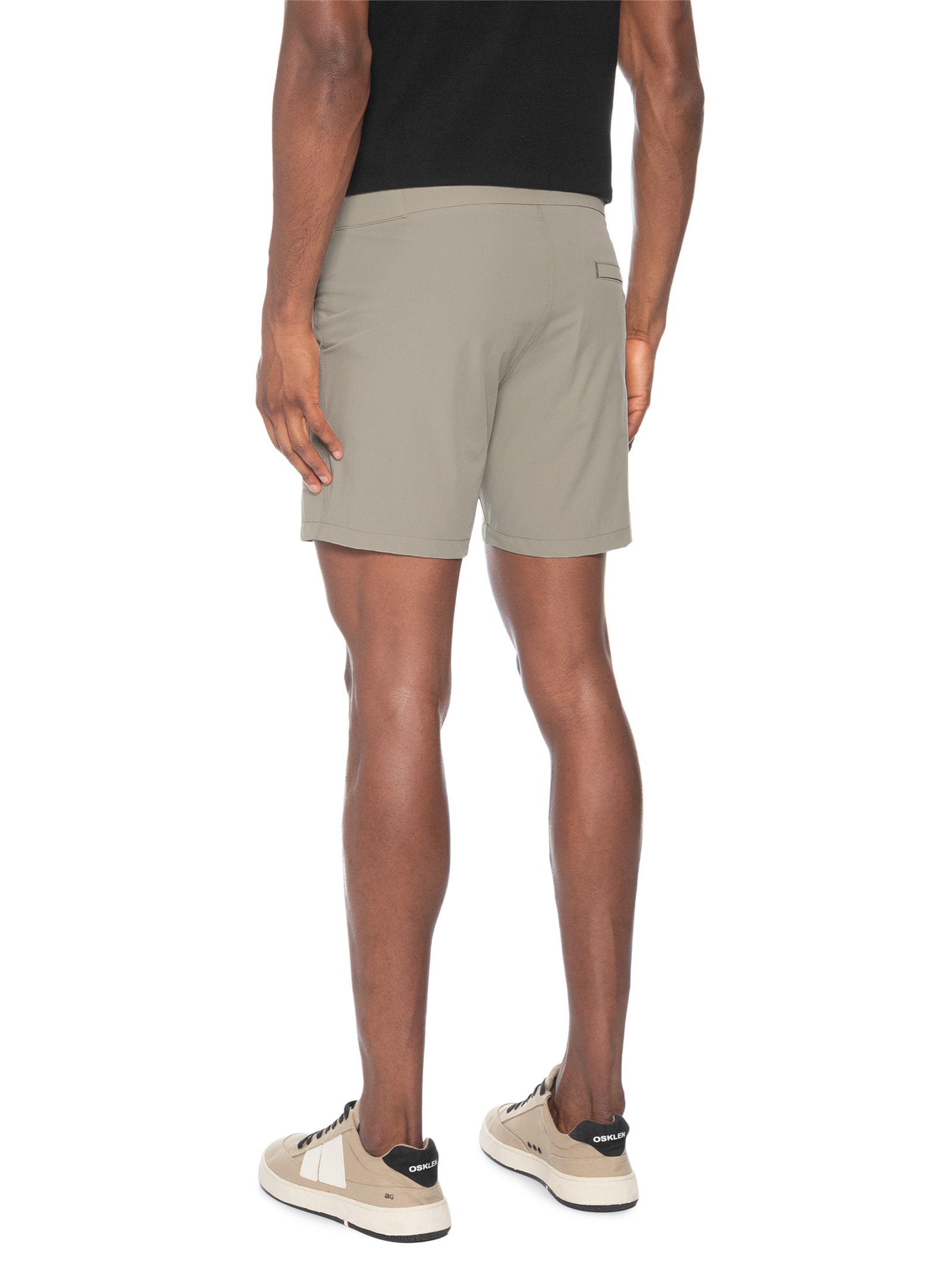 Short Masculino Moovex Portofino Bege Pineapple