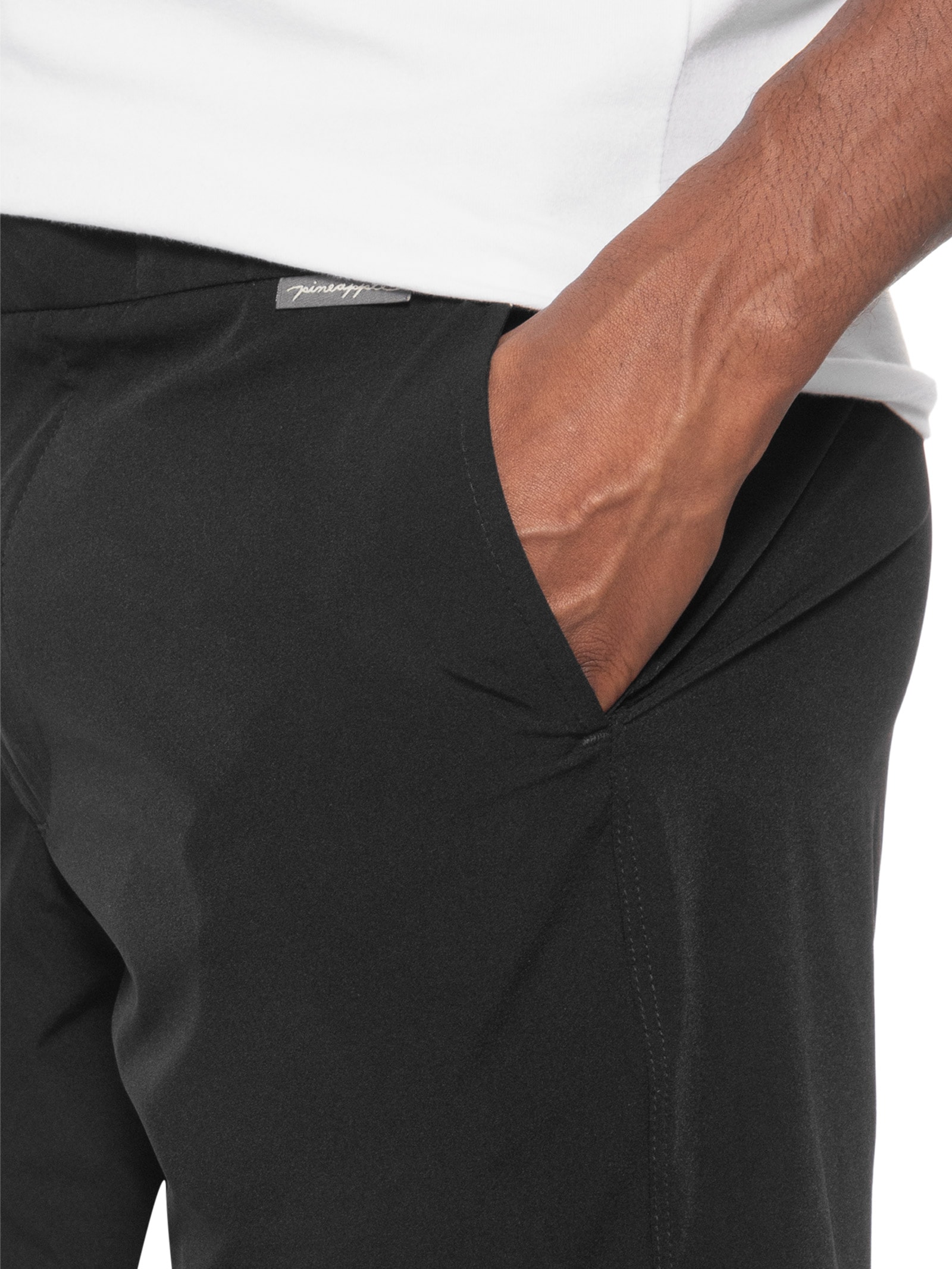 Short Masculino Moovex Portofino Preto Pineapple