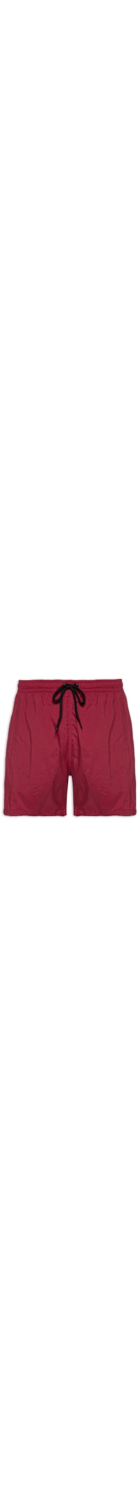 Short Masculino Nylon Pocket Beach Trucker - Vermelho