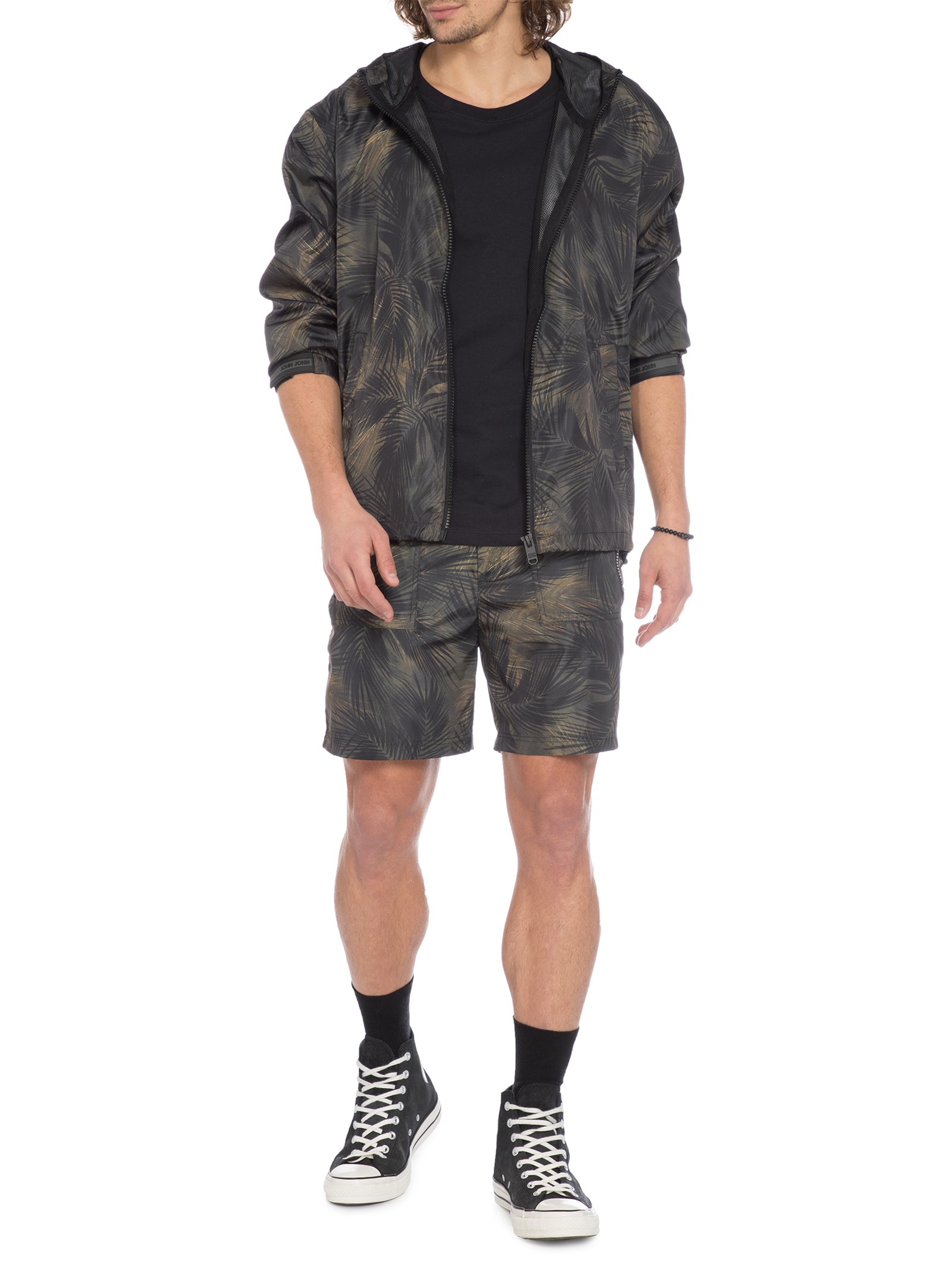 Short Masculino Palms Verde  John John