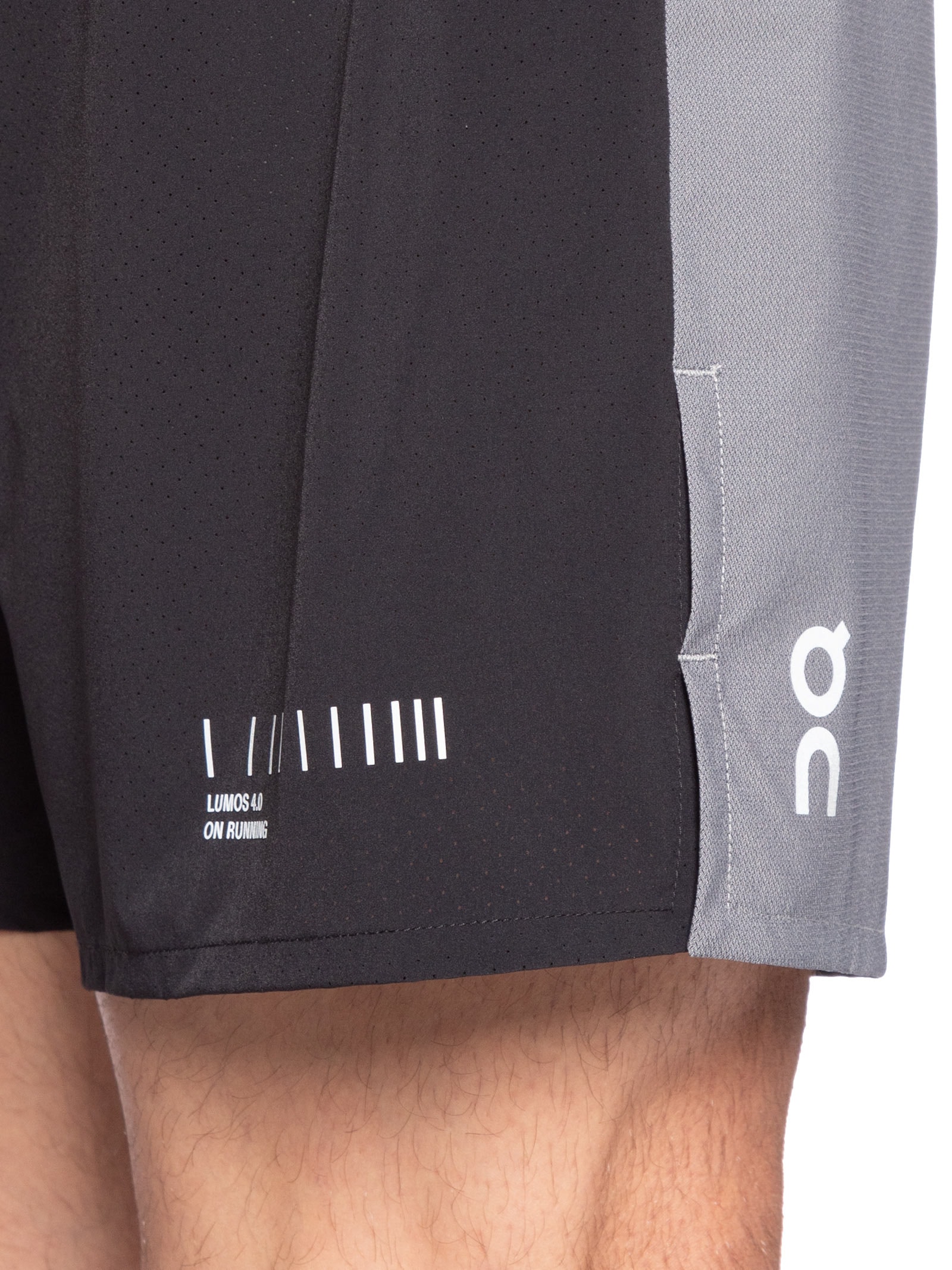 Short Masculino Performance Lumos Cinza On Running