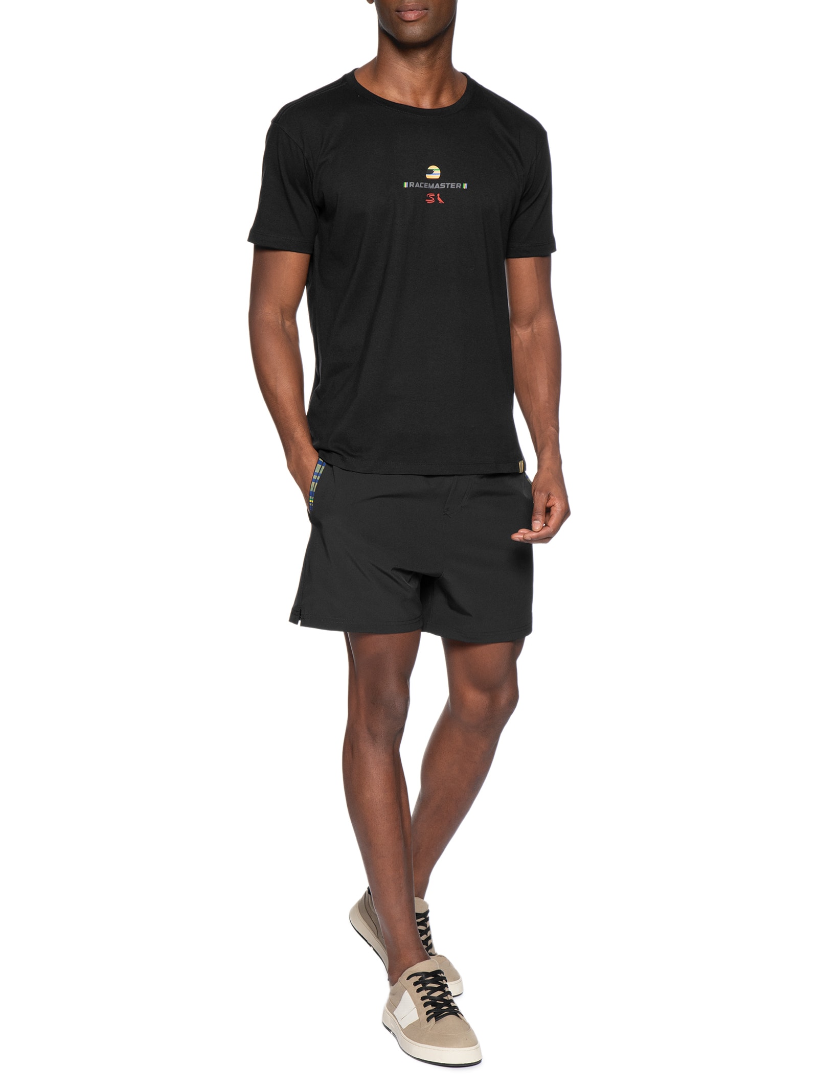 Short Masculino Performance Senna Preto Reserva