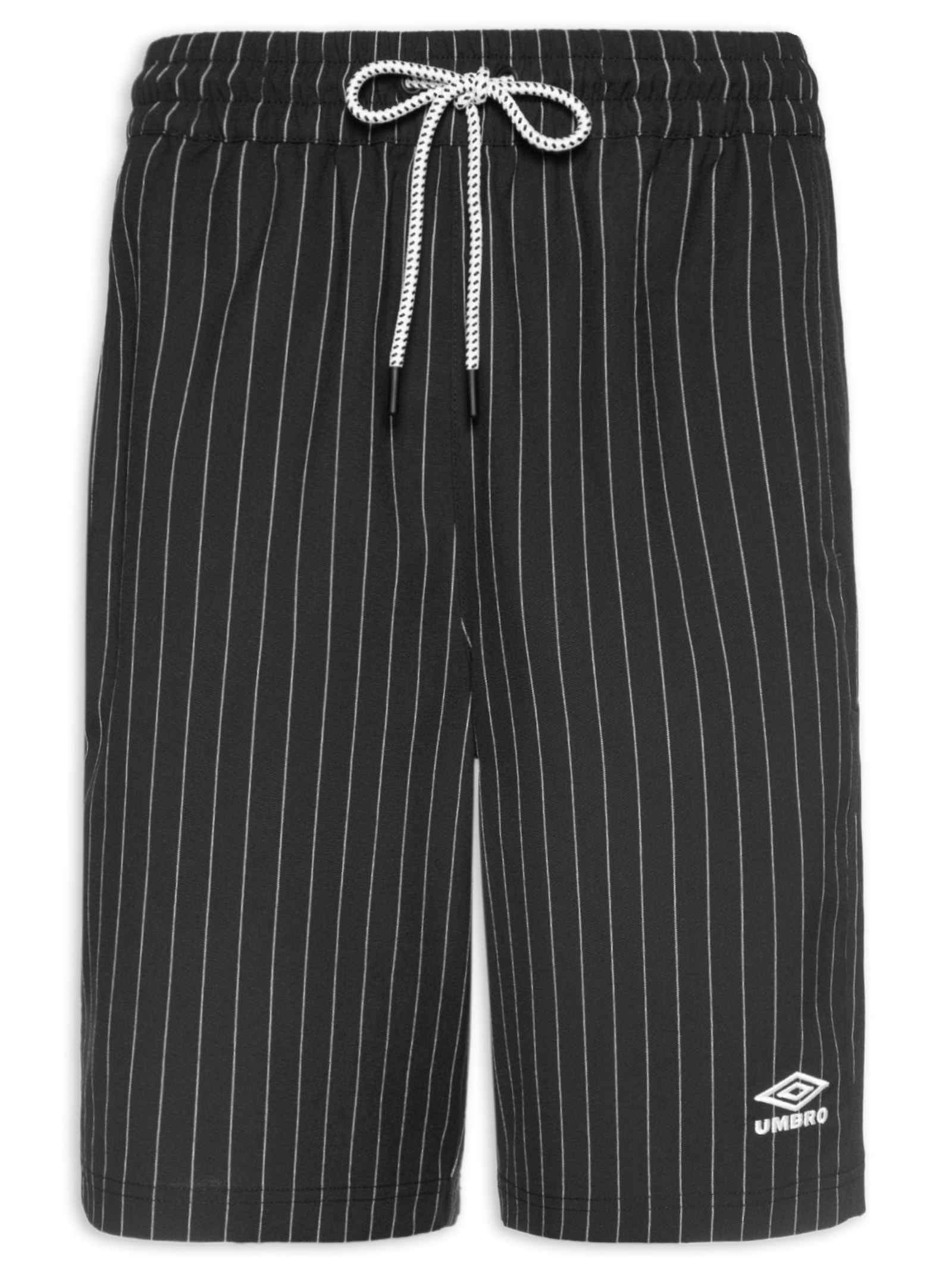 Short Masculino Pinstripe Oversized Preto Umbro