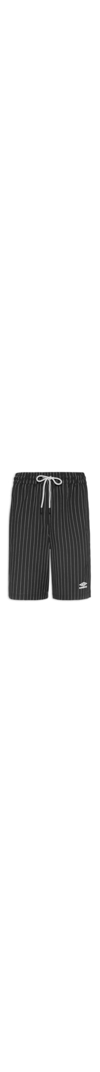 Short Masculino Pinstripe Oversized - Preto