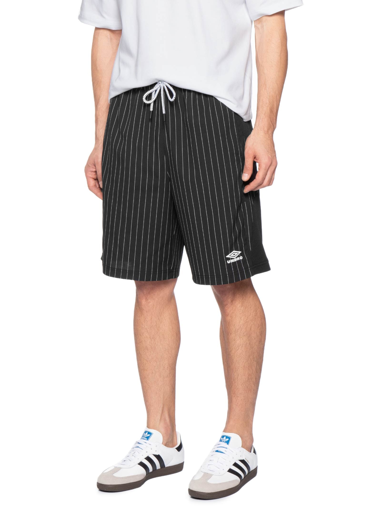 Short Masculino Pinstripe Oversized Preto Umbro