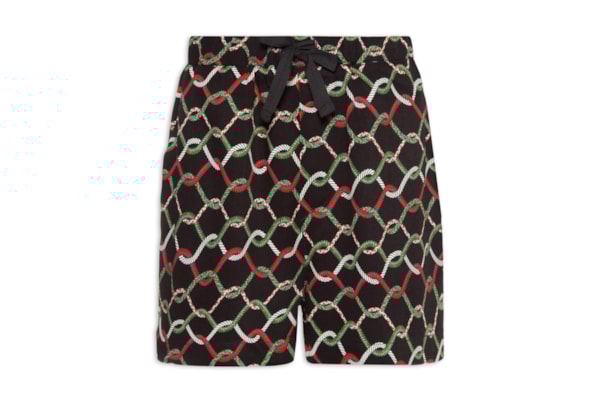 Short Masculino Pj Corda Escura - Preto