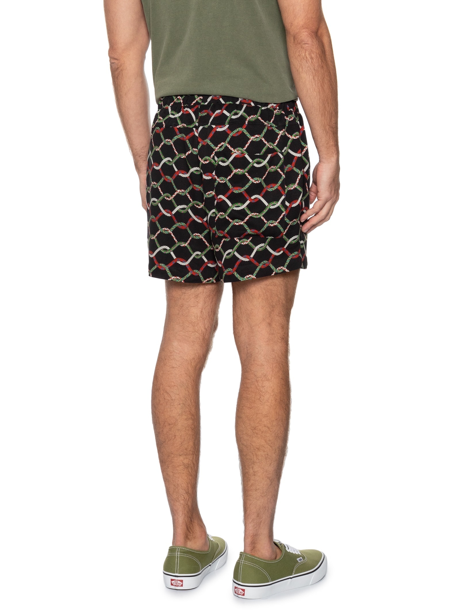 Short Masculino Pj Corda Escura Preto Osklen