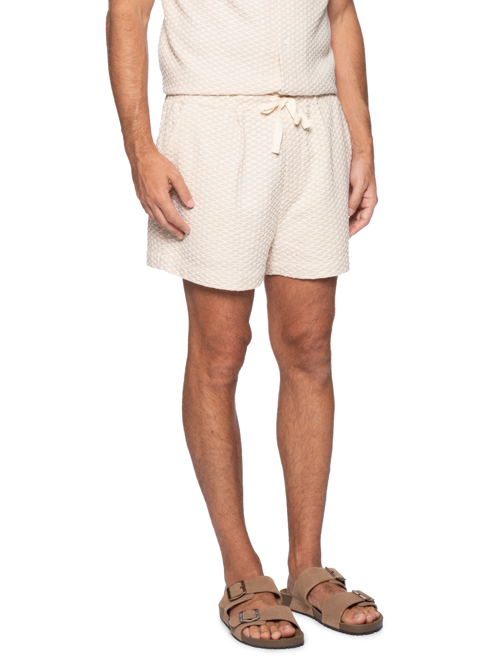 Short Masculino PJ Rustic Caiçara Bege Osklen
