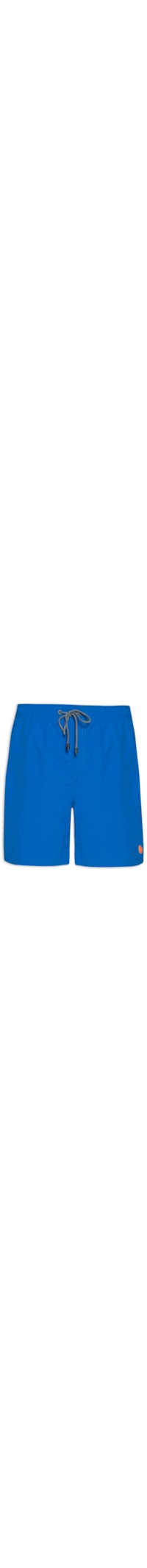 Short Masculino Poliamida Liso - Azul