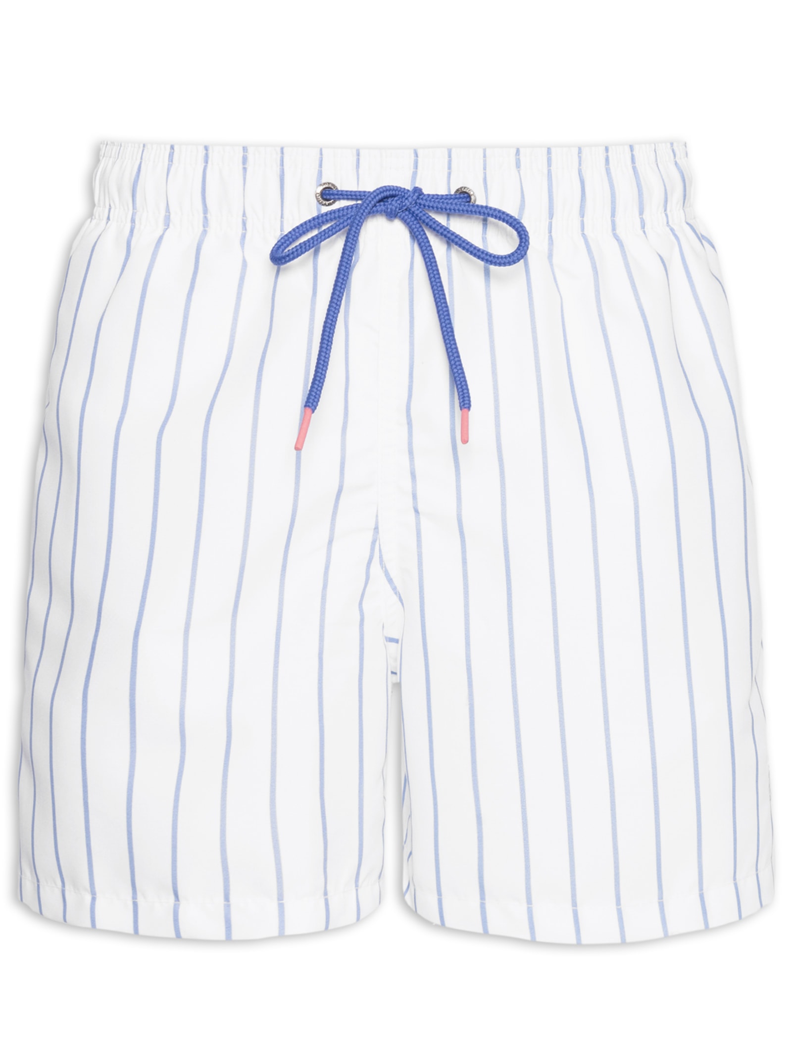 Short Masculino Praia Balneário Branco Pineapple