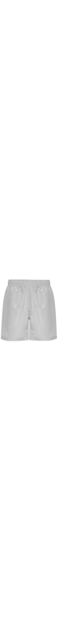 Short Masculino Praia Básico Liso - Cinza
