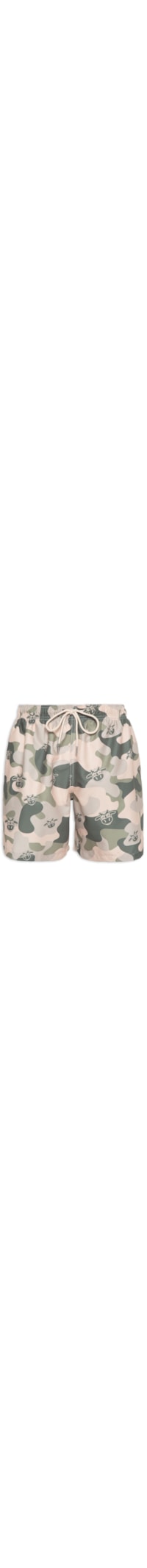 Short Masculino Praia Camuflado - Verde