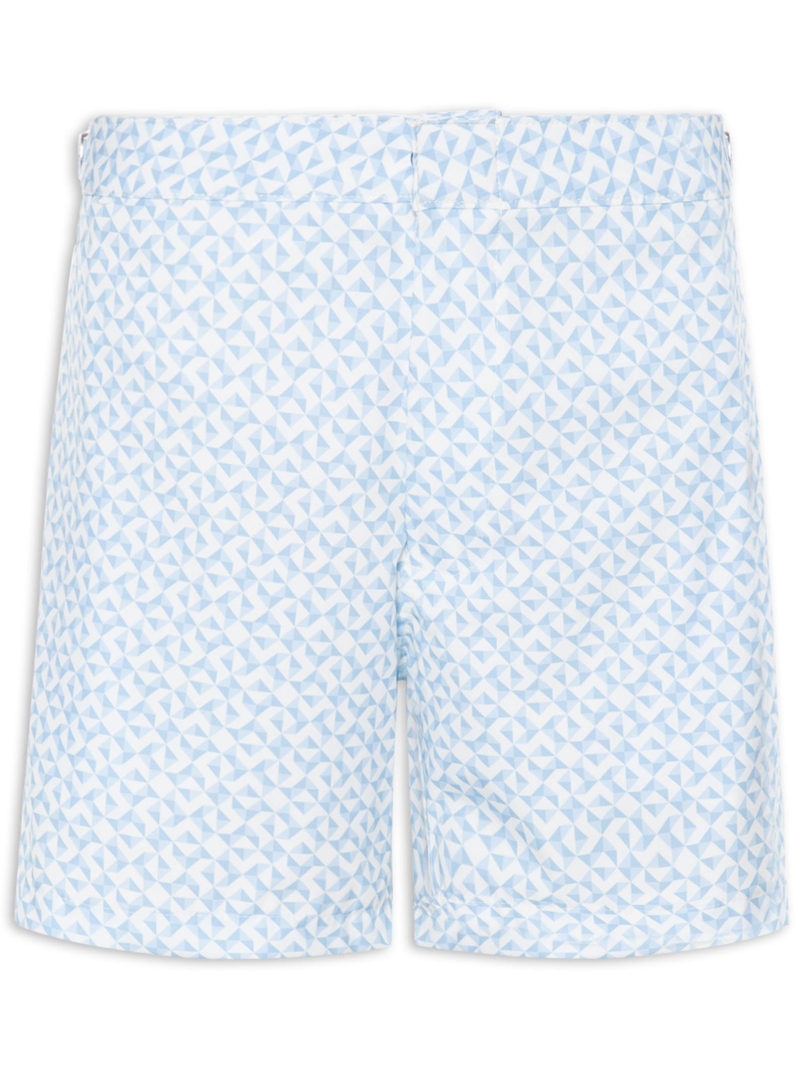 Short Masculino Praia Estampa Aqua Azul Sergio K