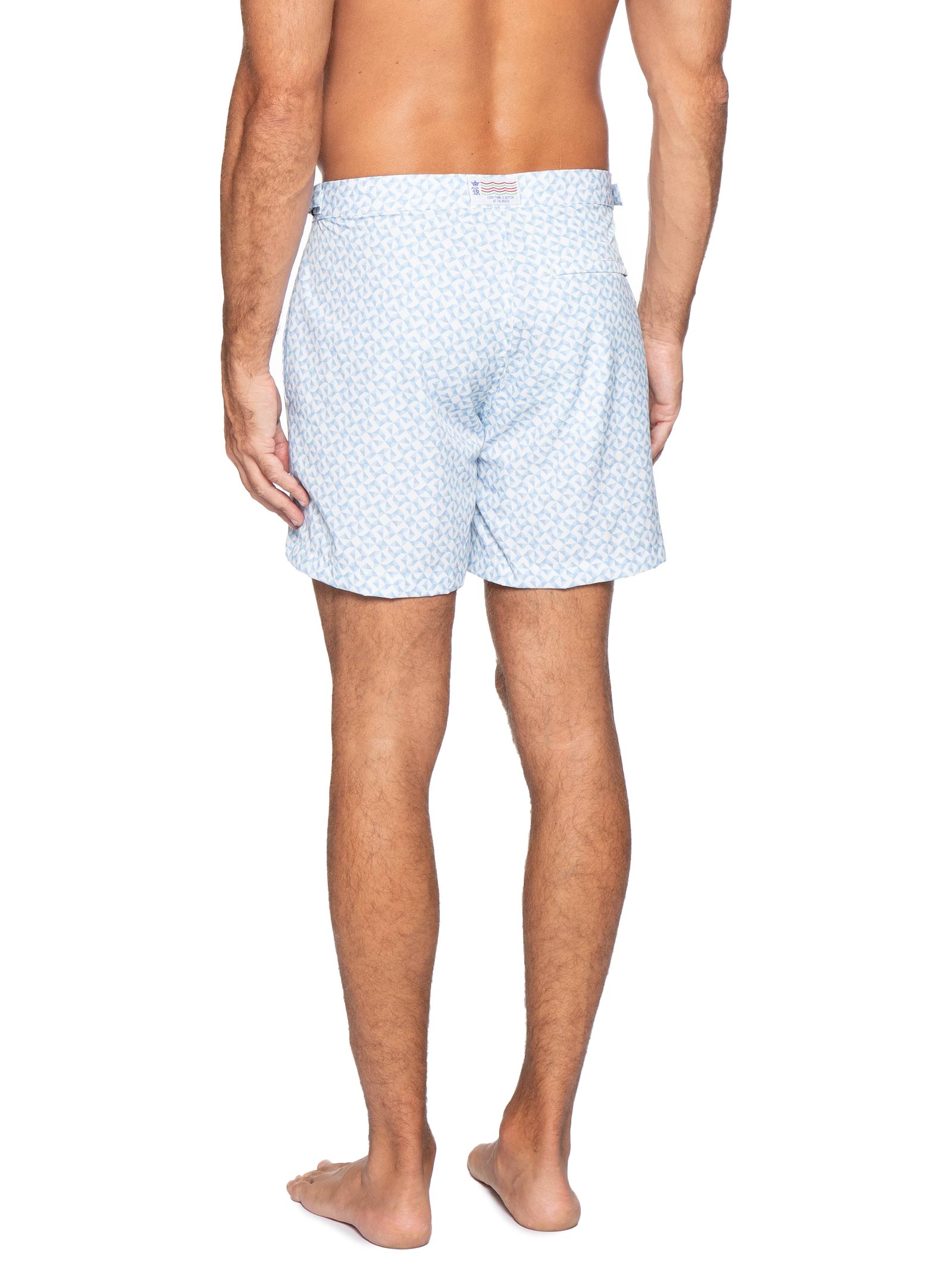 Short Masculino Praia Estampa Aqua Azul Sergio K
