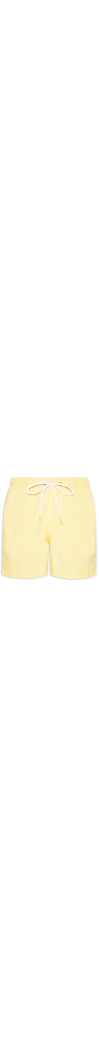 Short Masculino Praia Liso - Amarelo