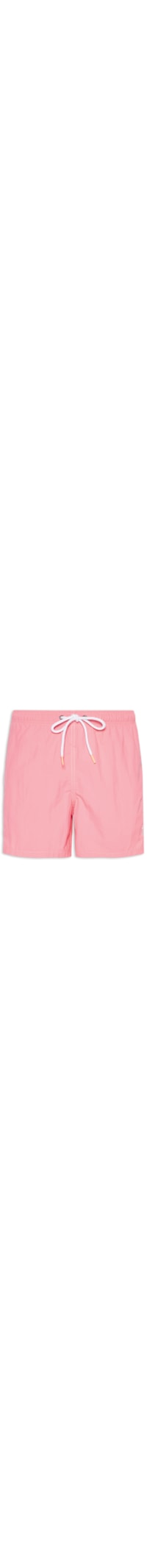 Short Masculino Praia Liso- Laranja