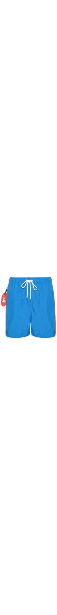Short Masculino Praia Liso Premium - Azul